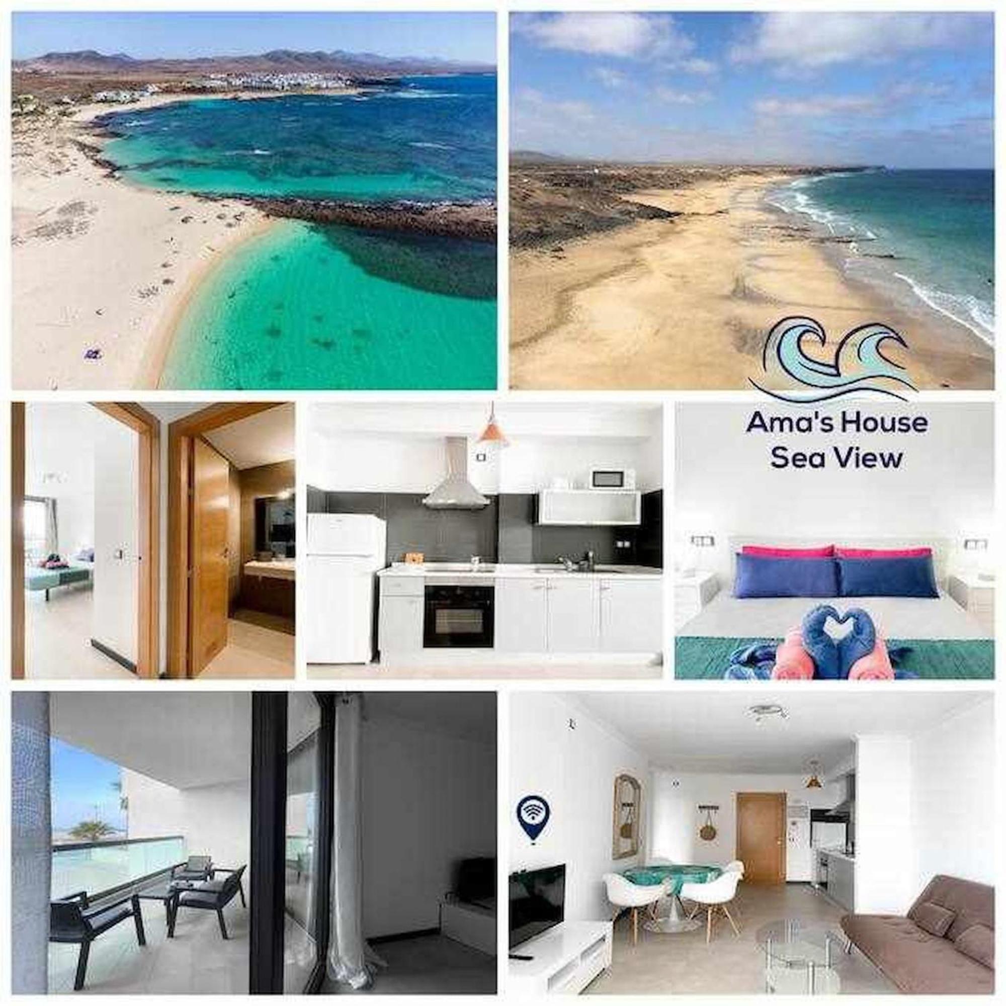 Amas House Sea View Wifi Free By Rentalfue El Cotillo  Exterior photo